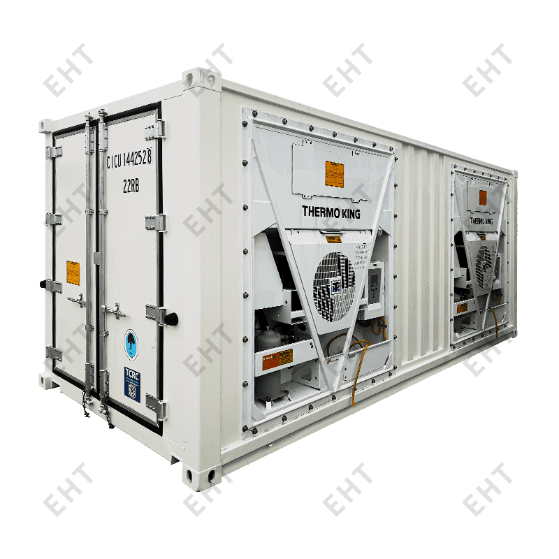 Cum este furnizată puterea containerelor frigorifice în timpul transportului și depozitării