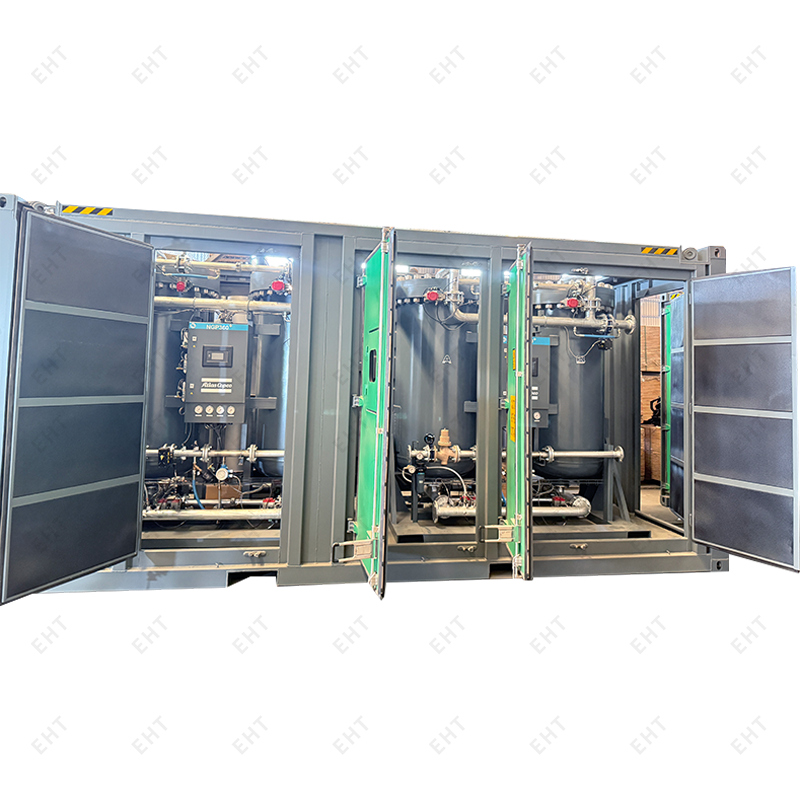 Container personalizat pentru echipamente cu azot de 20 ft – Cabină de lucru modulară pentru uz industrial și offshore