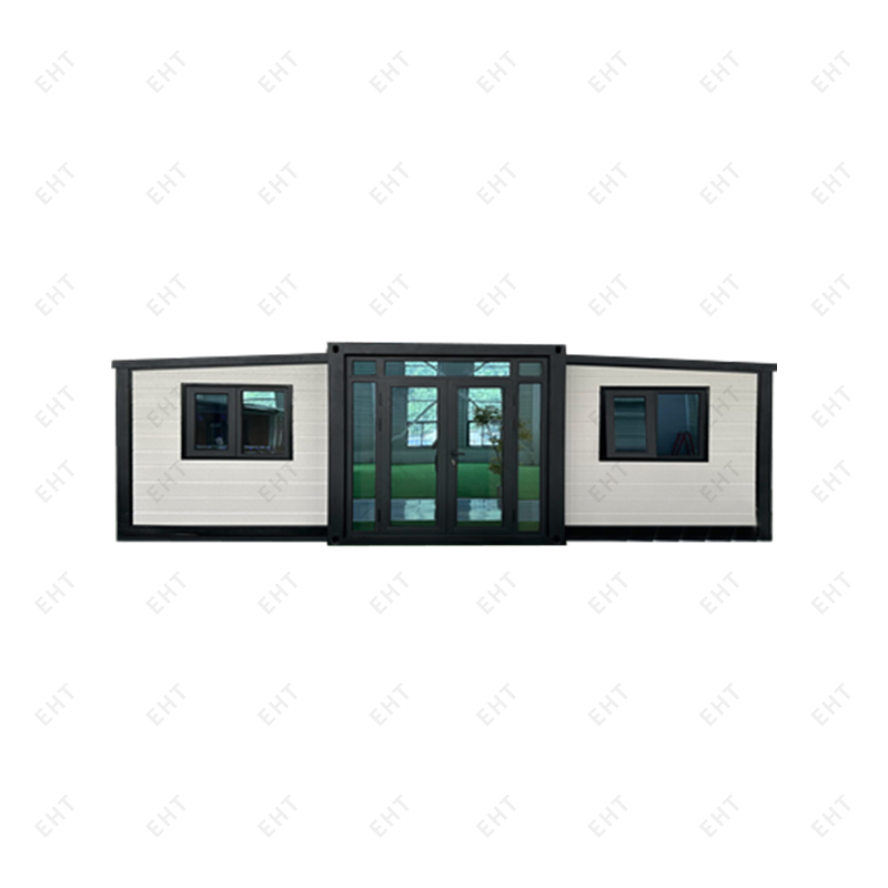 Unitate de locuit mobilă prefabricată pentru casă container extensibilă cu aripă dublă de 20 de picioare