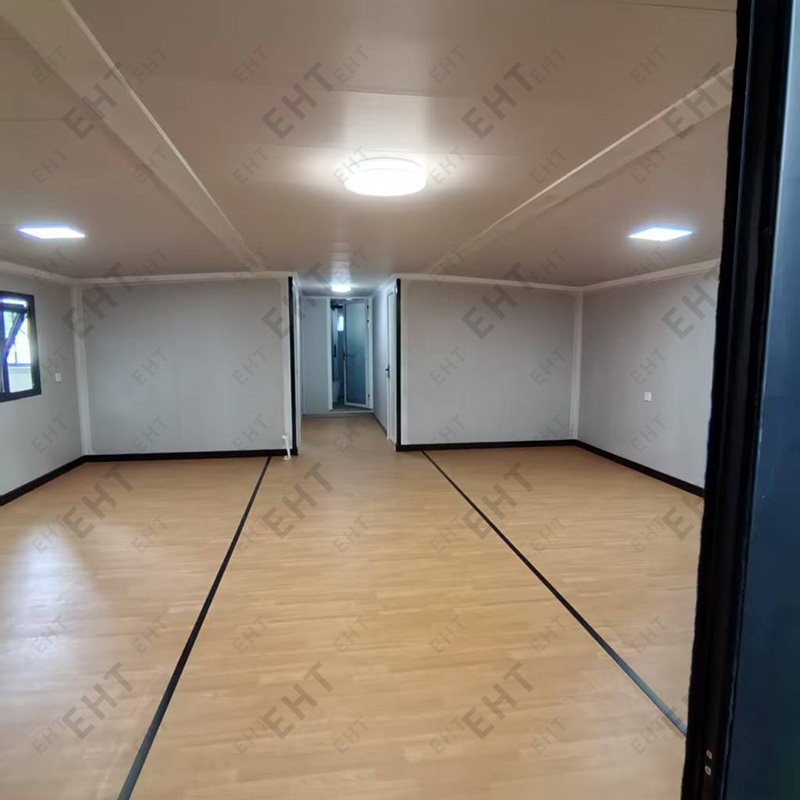 Unitate de locuit modulară prefabricată pentru casă container extensibilă cu aripă dublă de 40 de metri