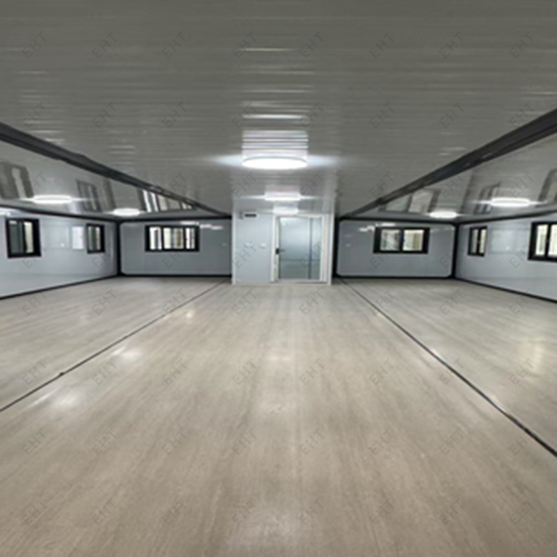 Unitate de locuit modulară prefabricată pentru casă container extensibilă cu aripă dublă de 40 de metri