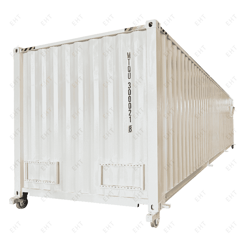 Container pentru echipamente ventilate cu acces dublu de 40 de picioare
