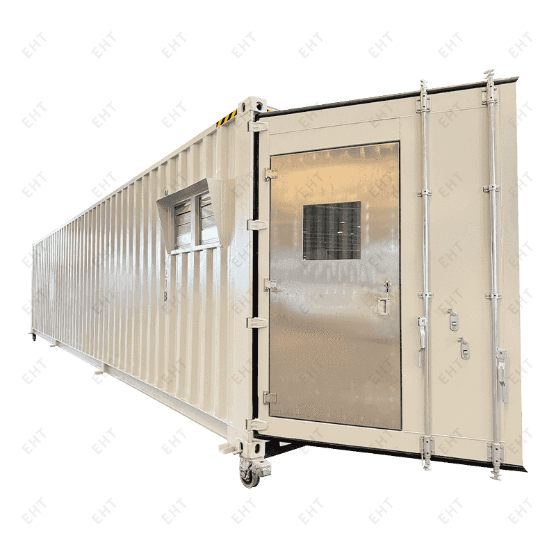 Container pentru echipamente ventilate cu acces dublu de 40 de picioare